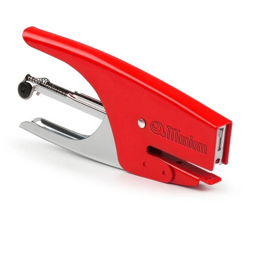[D72777] CUCITRICE A PINZA passo 6 - colore rosso TiTanium