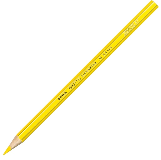 [D73136] Pastello Giotto Supermina monocolore giallo fluo 51