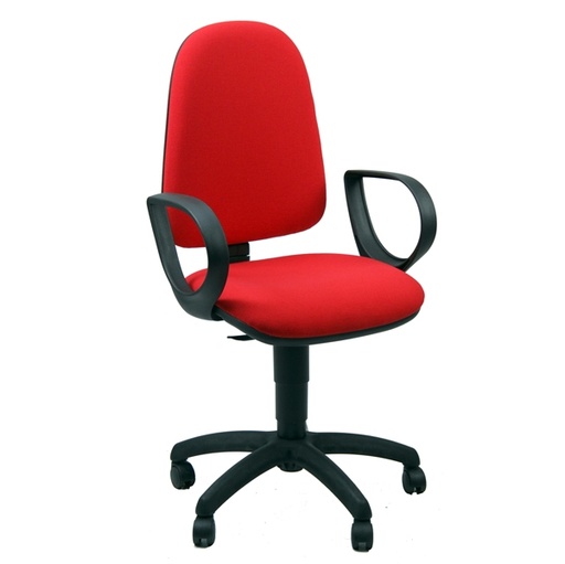 [D73366] SEDIA OPERATIVA Jusb ROSSO C/BRACC.