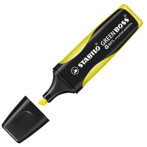 [D73392] Evidenziatore STABILO(R) GREEN BOSS(R) 83recycled GIALLO