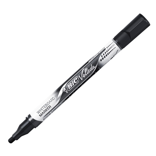 [D73402] MARCATORI P.TONDA Whiteboard VELLEDA(R) Liquid Ink Pocket BIC(R) NERO