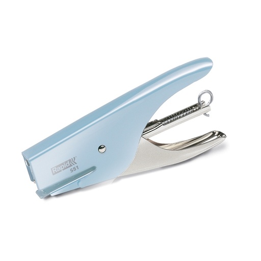 [D73424] Cucitrice a pinza RAPID S51 Fondant Blue Retro' Classic