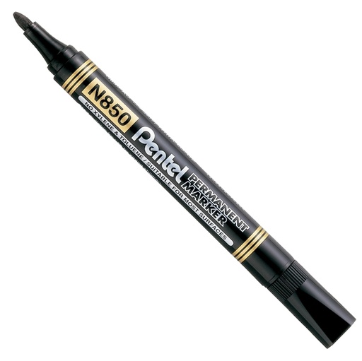 [D73433] MARCATORE PERMANENTE N850 NERO P.tonda AMIKO PENTEL