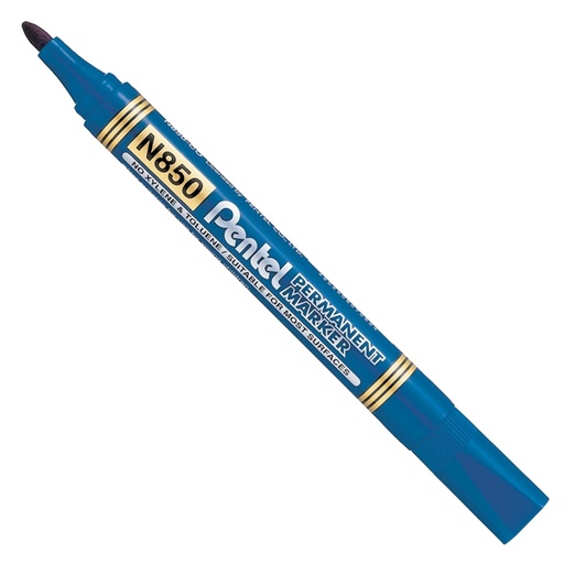 [D73434] MARCATORE PERMANENTE N850 BLU PUNTA TONDA AMIKO PENTEL