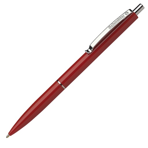 [D73486] Penna a sfera a scatto K15 punta media rosso SCHNEIDER