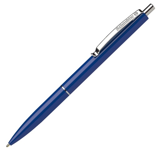 [D73487] Penna a sfera a scatto K15 punta media blu SCHNEIDER
