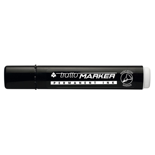 [D73538] MARCATORE TRATTO MARKER NERO P.TONDA