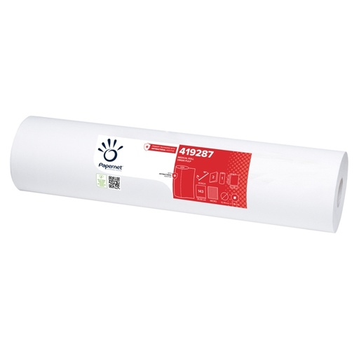 [D94081] Lenzuolino Medico Defend Tech in rotolo H59x50,05cm bianco