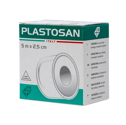 [D73563] ROTOLO CEROTTO 2,5cm x 5mt in TNT ipoallergenico