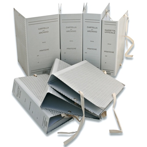 [D73593] FALDONE con LEGACCI RIVETTATI 35X25cm dorso 12cm