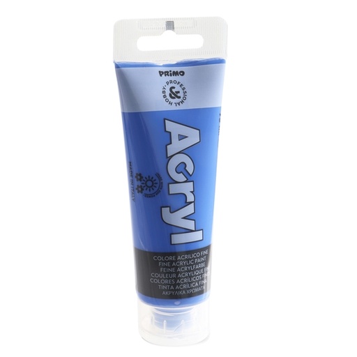 [D73618] COLORE ACRILICO ACRYL DA 75 ML - BLU COBALTO