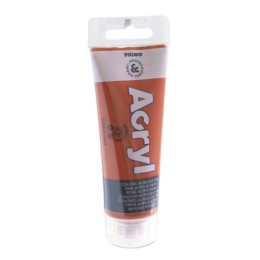 [D73620] COLORE ACRILICO ACRYL DA 75 ML - SIENA BRUCIATA