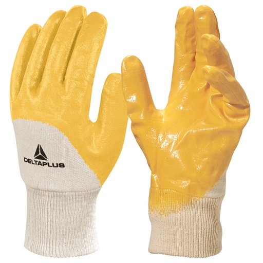 [D73638] GUANTO DA LAVORO PESANTE NI015 Tg.09 in NITRILE LEGGERO