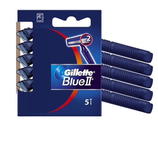 [D73956] Gillette Blue II Standard - KIT 5 RASOI USAGETTA