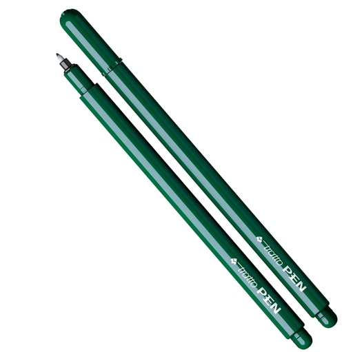 [D73983] PENNARELLO TRATTO PEN NEW METAL VERDE