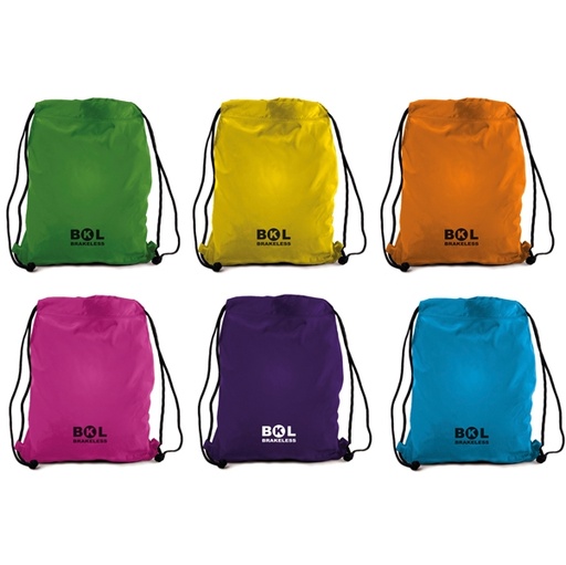 [D73992] SACCHETTO T-BAG IN NYLON 38X50cm COLORI ASSORTITI