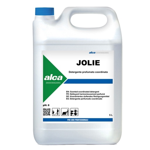 [D74145] DETERGENTE PAVIMENTI Jolie Tanica 5Lt Alca