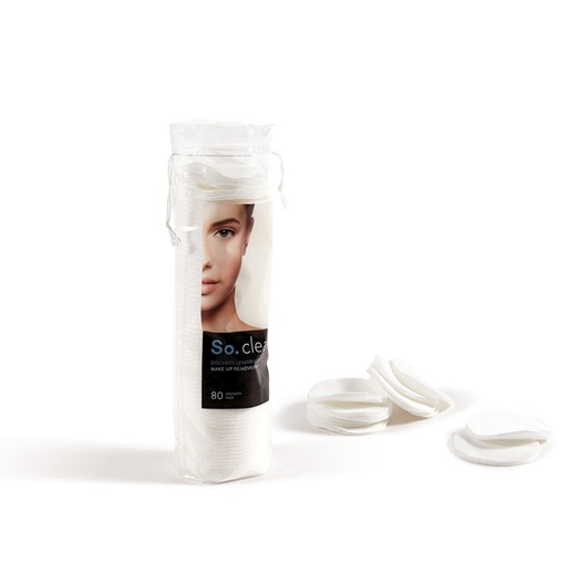 [D74163] BUSTA 80 DISCHETTI COTONE Levatrucco So Clean