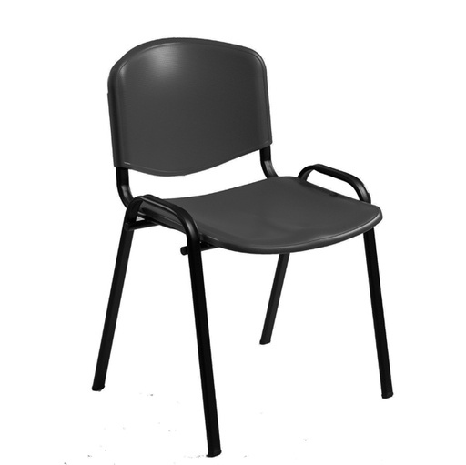 [D74215] SEDIA ATTESA Dado D5SP NERO senza BRACCIOLI