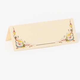 [D74280] SCATOLA 100 SEGNAPOSTI DOPPI 105x37-75mm Linea FLORENTIA KARTOS