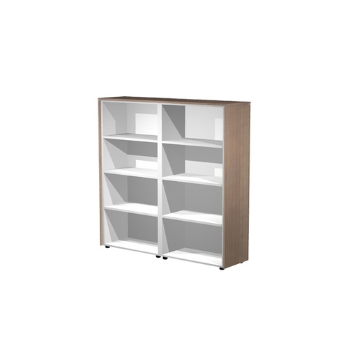 [D74320] COPPIA MOBILI MEDIO-ALTI A GIORNO 162,8X43cm H158,2cm CILIEGIO AR. - PRESTIGE
