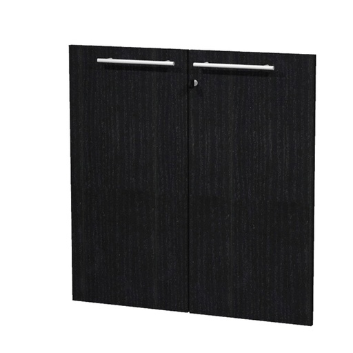 [D74321] COPPIA ANTE in MELAMIN. x Mob.BASSO NERO VEN. - PRESTIGE