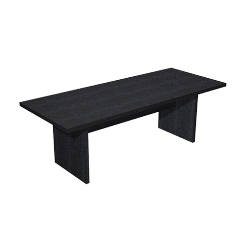[D74331] TAVOLO RIUNIONI 220x100cm NERO VEN. - PRESTIGE