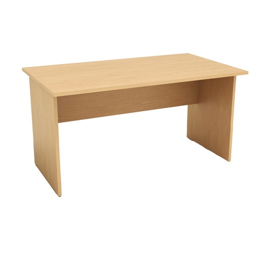 [D74342] SCRIVANIA LINEARE 140X80cm FAGGIO - EASY