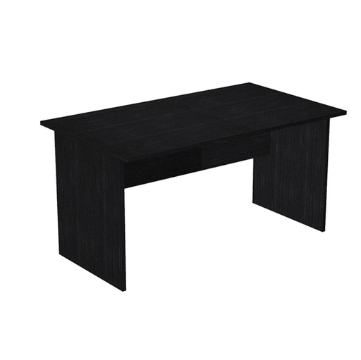 [D74343] SCRIVANIA LINEARE 140X80cm NERO VENATO - EASY