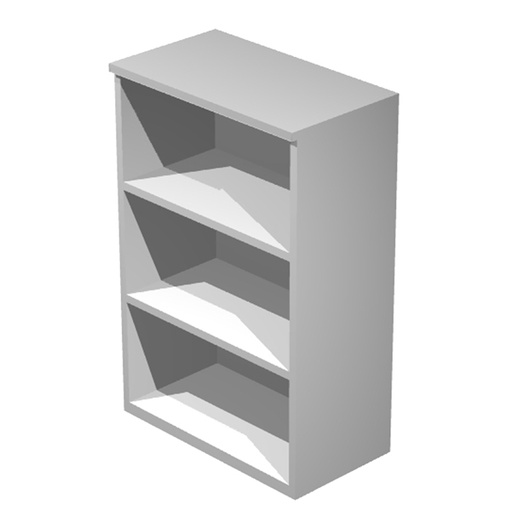 [D74397] MOBILE MEDIO A GIORNO 80X35cm H120cm GRIGIO - EASY