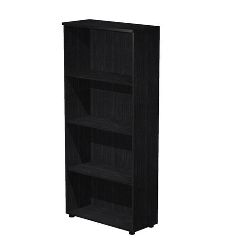[D74401] MOBILE ALTO A GIORNO 80X35cm H180cm NERO VENATO - EASY