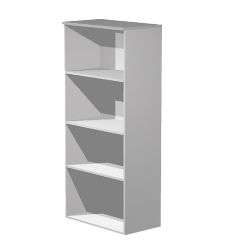 [D74402] MOBILE ALTO A GIORNO 80X35cm H180cm GRIGIO - EASY
