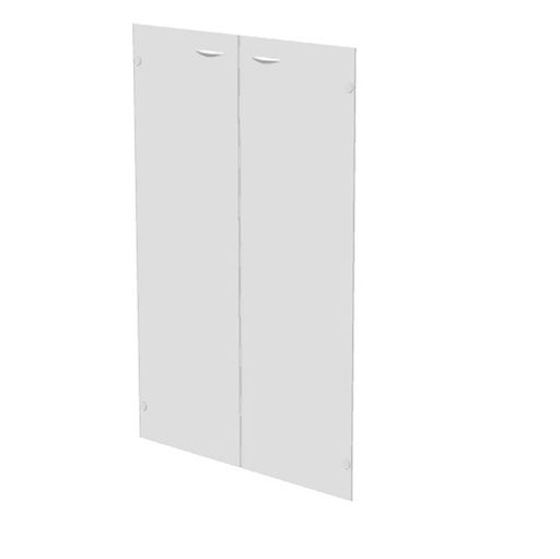 [D74414] COPPIA ANTE in VETRO SATINATO x Mob.MEDIO - EASY