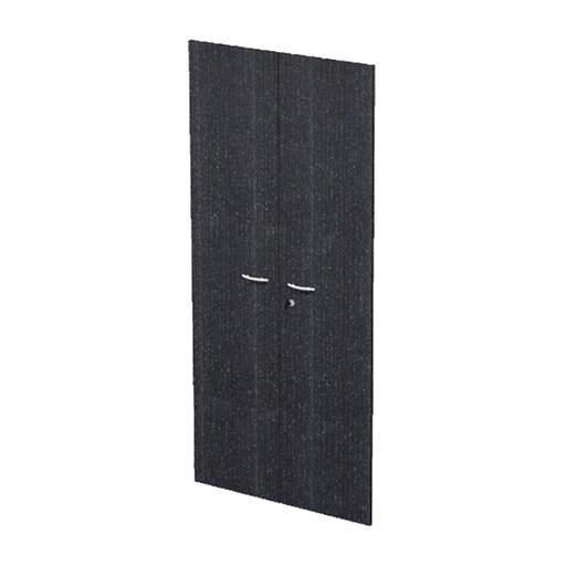 [D74418] COPPIA ANTE in MELAMIN. x Mob.ALTO NERO VENATO - EASY
