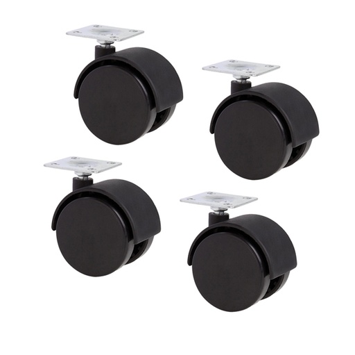 [D74454] KIT 4 RUOTE per LIBRERIA RAINBOW