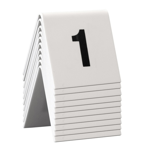 [D74552] SET da 1 a 10 NUMERI PER I TAVOLI Securit