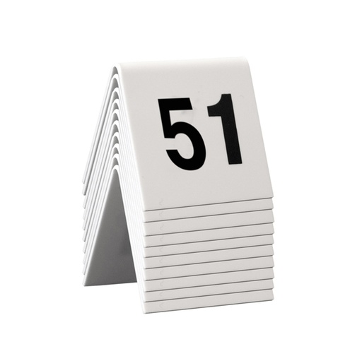 [D74557] SET da 51 a 60 NUMERI PER I TAVOLI Securit