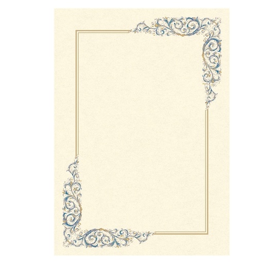 [D74572] BLISTER 10 DIPLOMI PERGAMENA 210x297mm 160gr 14-6281 KARTOS