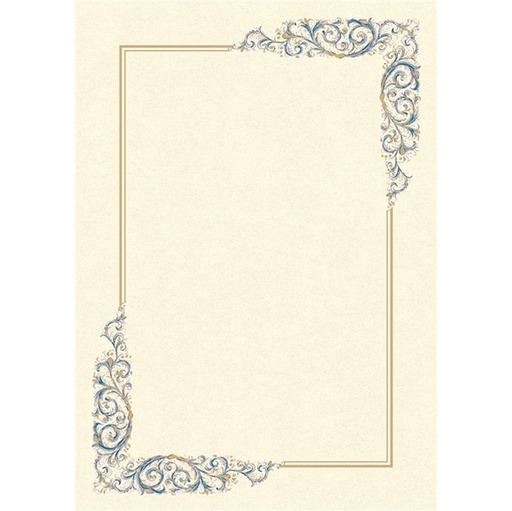 [D74573] BLISTER 10 DIPLOMI PERGAMENA 297x420mm 160gr 14-6301 KARTOS