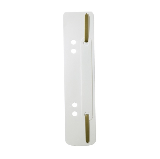 [D74618] 25 PRESSINI FERMAFOGLI BIANCO 6901-02 DURABLE