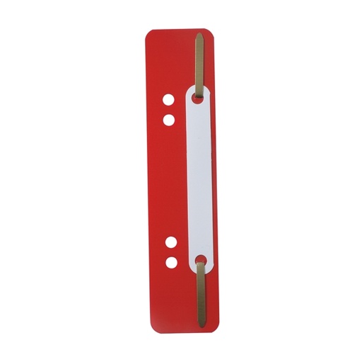 [D74619] 25 PRESSINI FERMAFOGLI ROSSO 6901-03 DURABLE