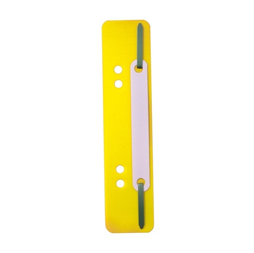 [D74620] 25 PRESSINI FERMAFOGLI GIALLO 6901-04 DURABLE