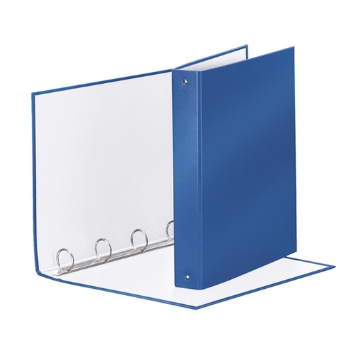 [D74749] RACCOGLITORE Meeting 30 A4 4R IN PPL Blu Metal Esselte