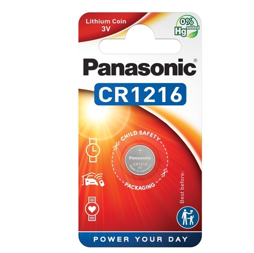 [D74815] BLISTER Micropila litio CR1216 PANASONIC