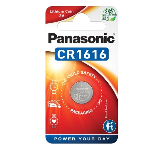 [D74817] BLISTER Micropila litio CR1616 PANASONIC