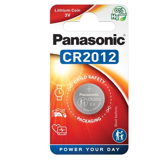[D74820] BLISTER Micropila litio CR2012 PANASONIC