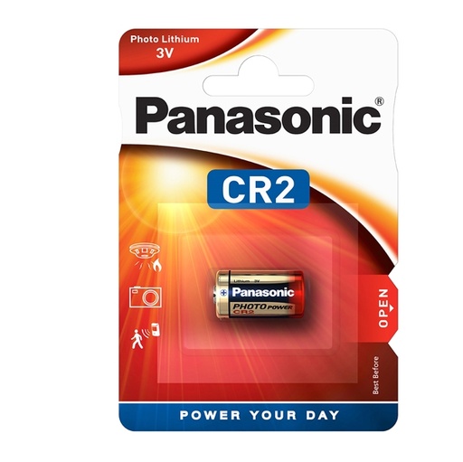 [D74827] BLISTER Micropila Photo litio CR2 PANASONIC