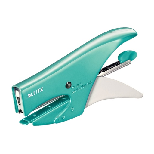 [D75066] CUCITRICE A PINZA 5547 Acqua Marina METAL WOW LEITZ