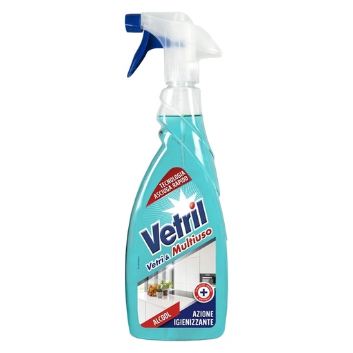 [D75105] VETRIL MULTISUPERFICIE trigger 650ml IGIENIZZANTE