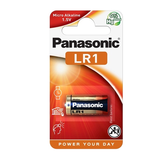 [D75273] MICROPILA LR1 ALCALINA 1,5V PANASONIC